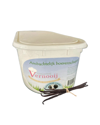 Vanille ijs, bak 5 liter, IJsboerderij Vernooij (1x_5_liter_vanille_ijs)