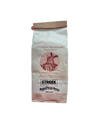 Appeltaartmix, 6x 500 gram, gemaakt met graan Familie Munsterman (appeltaartmix)