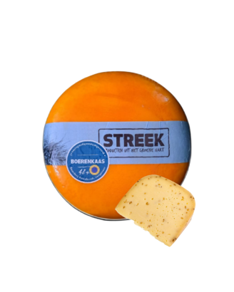 Boerenkaas met mosterd, ca.12 kg,  Rademaker-van Klink, Ter Aar (boerenkaas_mosterd_12_kg)